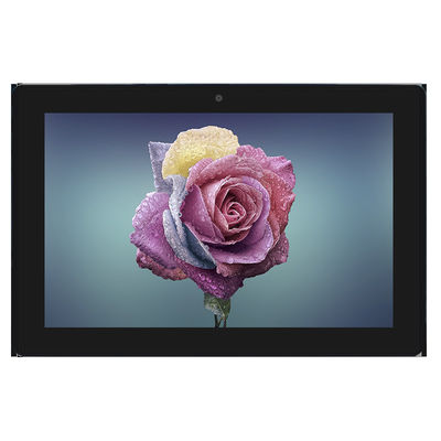 1Tableta Android de montaje en pared de núcleo cuádruple de.6 GHz con toque capacitivo de 10 puntos y alimentación por Ethernet (POE)