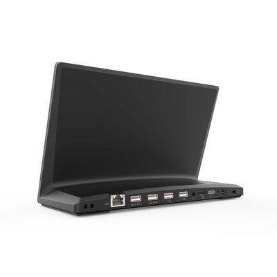 Tableta Android de 8 pulgadas en forma de L con pantalla táctil IPS para uso comercial montada en la pared