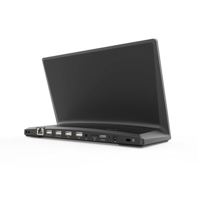 Tableta Android de 10 pulgadas en forma de L para escritorio, 1080p, con PoE y HDMI para uso comercial