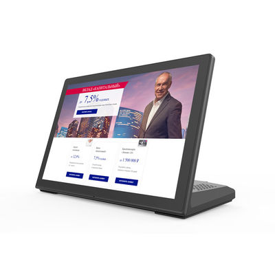 Tableta Android de 10 pulgadas en forma de L para escritorio, 1080p, con PoE y HDMI para uso comercial