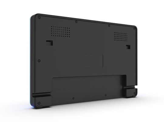 10.1 pulgadas RK3288 NFC POE Tableta de conferencias con pantalla táctil montada en la pared con barra de luz LED