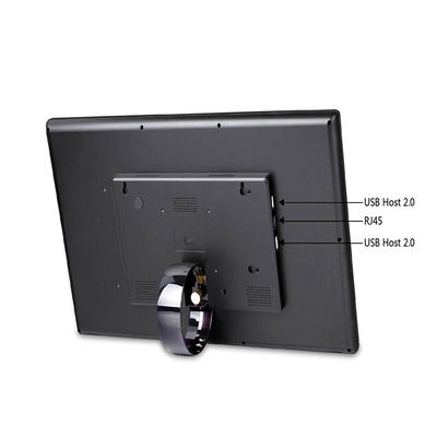 18Tablet Android de 5 pulgadas sin marco montado en la pared para publicidad con soporte de escritorio
