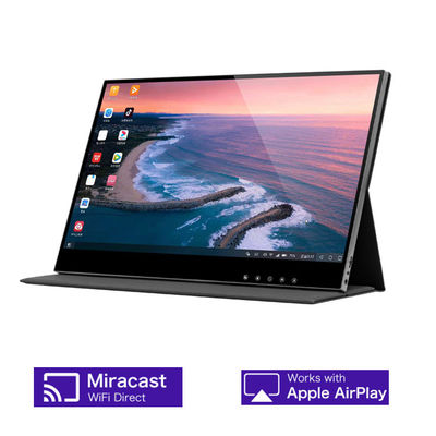 Hopestar 15,6 pulgadas Ultra-Slim Full HD IPS Monitor de pantalla táctil para uso comercial e industrial