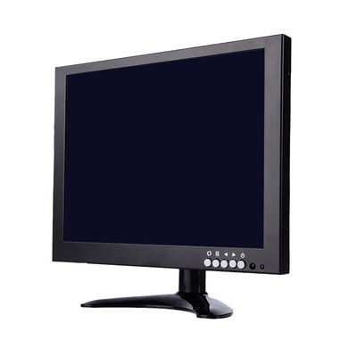 Monitor LCD industrial de 10 pulgadas y 24VDC para vehículo con HDMI, VGA y USB