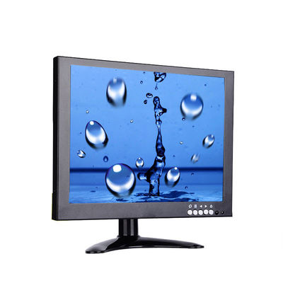 Monitor LCD industrial de 10 pulgadas y 24VDC para vehículo con HDMI, VGA y USB