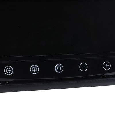 Monitor LCD HD de 9 pulgadas para coche con 4 entradas de vídeo, ideal para autobuses y camiones