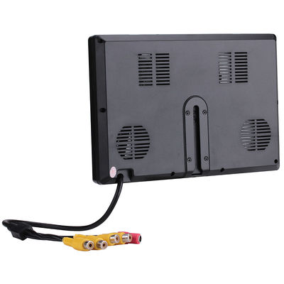 Monitor LCD HD de 9 pulgadas para coche con 4 entradas de vídeo, ideal para autobuses y camiones