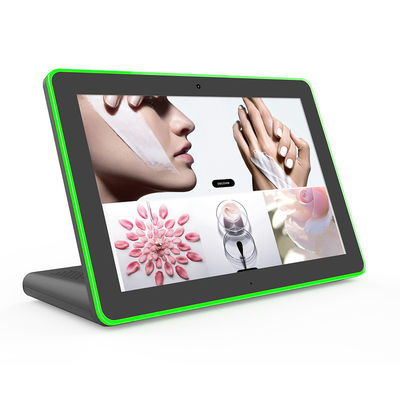 Tipo L Android 8.1 NFC 10.1 pulgadas todo en una pantalla táctil PC con luz LED