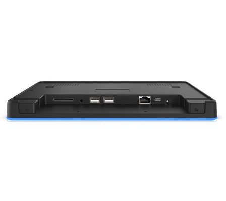 PC todo en uno con pantalla táctil RK3288 Quad-Core Android 8.1 con pantalla táctil capacitiva de 10 puntos y barra de luz LED