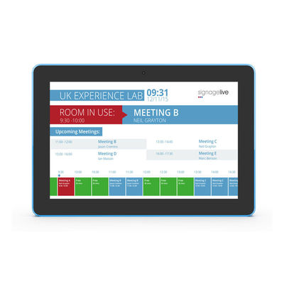 10.1 pulgadas IPS POE Powered Android Tablet PC con RK3288 Cuad Core para Sala de Reuniones