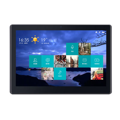 Display publicitario montado en la pared de 24 pulgadas de alto brillo RK3399 POE Tablet PC Android para venta al por menor