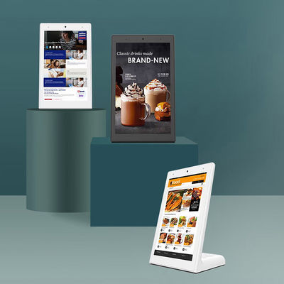 10Tablet Android de 1 pulgada en forma de L Android8.1 RK3288 Tablet IPS con pantalla táctil Tablet para restaurante