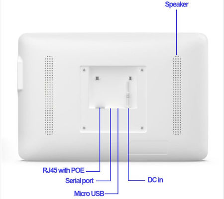 10.1-pulgadas Android 8.1 Tablet PC Médico con Pantalla IPS y Manejo de Llamadas para Uso Hospitalario