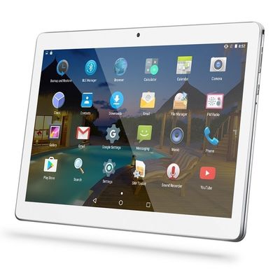 Tableta Android MTK de 10.1 pulgadas con pantalla capacitiva impermeable y conectividad 3G 4G LTE