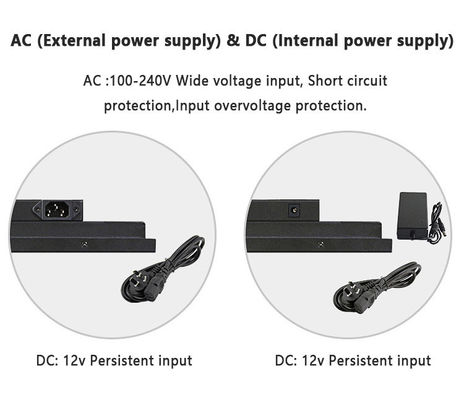 Monitor táctil de marco abierto incrustado
