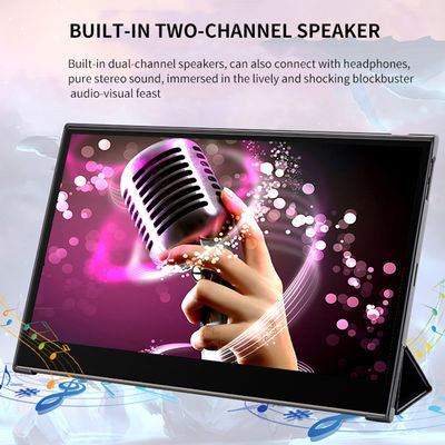 15Monitor portátil de pantalla táctil de 6 pulgadas con batería para integración empresarial y de sistemas