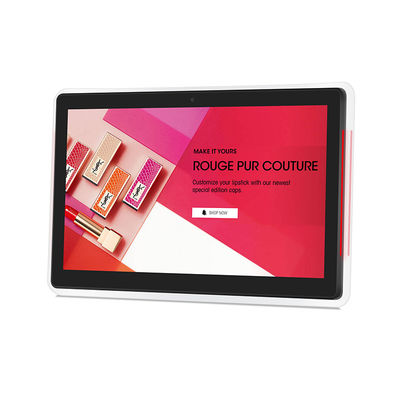 PC tablet Android de 10.1" montado en la pared con pantalla IPS y función POE NFC para salas de conferencias