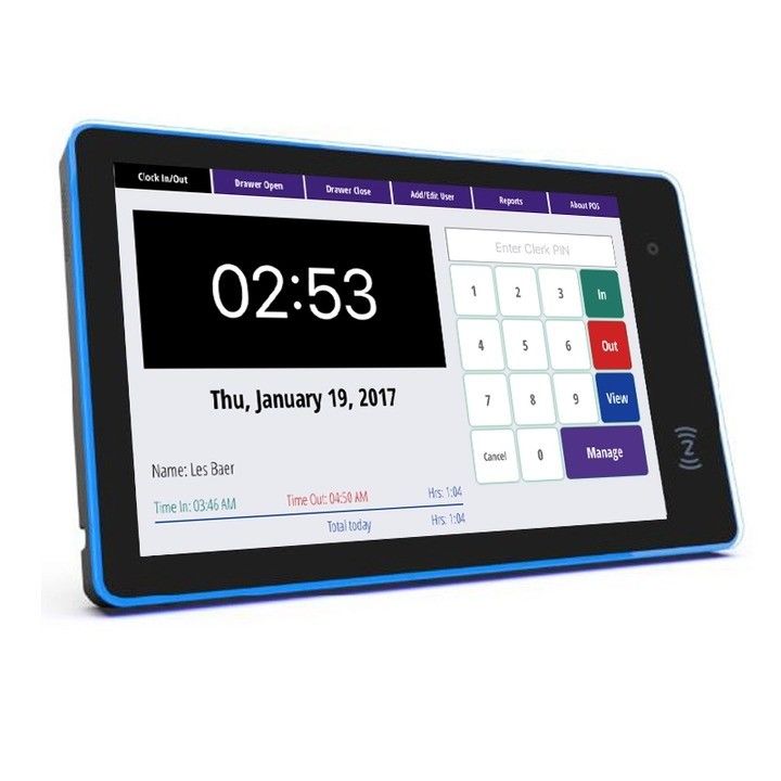 Tableta Android con pantalla de 13,3 pulgadas RK3568 CPU cámara 5.0M/P y luz LED circundante