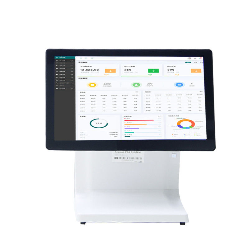 Máquina de cuenta de efectivo de 15.6 pulgadas con pantalla táctil capacitiva Sistema POS para minoristas RK3568 8+128GB Terminal POS para supermercado con Windows