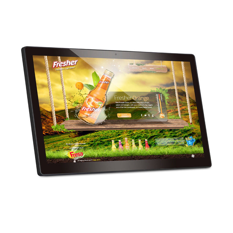 Tablet Android PoE industrial de 24 pulgadas con pantalla táctil IPS y Android 9.0 para aplicaciones comerciales