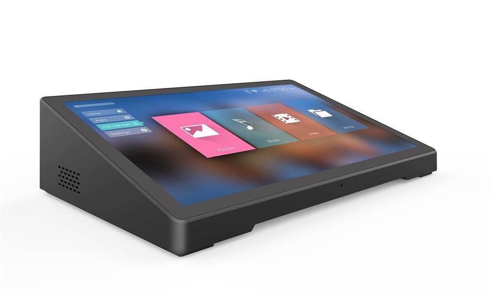 Tableta Android todo en uno de 10.1 pulgadas con certificación RoHS, CPU de cuatro núcleos y táctil capacitivo
