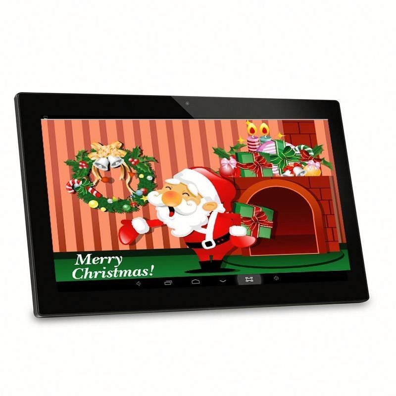 Quiosco montado en la pared 5ms 12V 3A Todo en uno Android Tablet PC Pantalla táctil POE NFC RJ45 Tablets comerciales