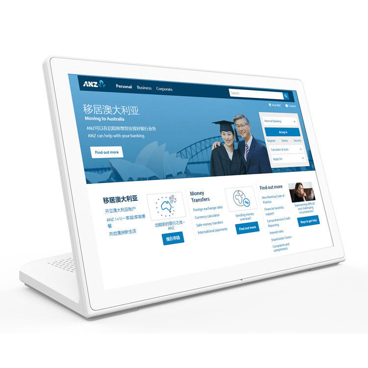 RK3128 Tablet Android de 8 pulgadas con pantalla táctil IPS de 1280x800 y opción POE NFC