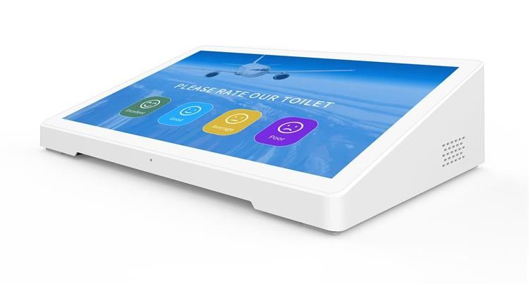 Tableta Android Quad Core de 10 pulgadas con soporte NFC para dispositivo de retroalimentación profesional
