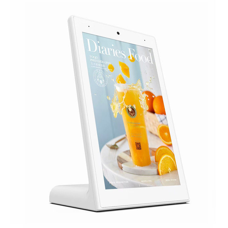 Tablet Android de tipo L de 8 pulgadas RK3399 Tablet de pantalla táctil de CPU para restaurante y hotel