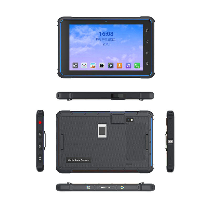 8 pulgadas IP68 RK3399 Tablet militar resistente al agua resistente a los golpes