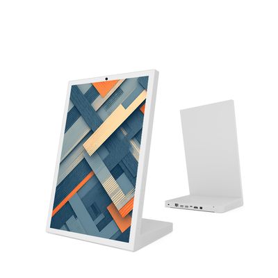 Tableta de escritorio Android de 13,3 pulgadas en forma de L RK3568, quiosco comercial POE, pedidos en restaurantes y otros usos