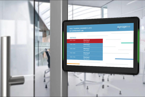 IPS Android 8.1 Salón de reuniones Tableta de conferencias POE LED Light Bar